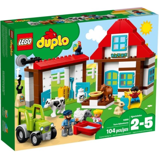LEGO® DUPLO 10869 Dobrodružství na farmě