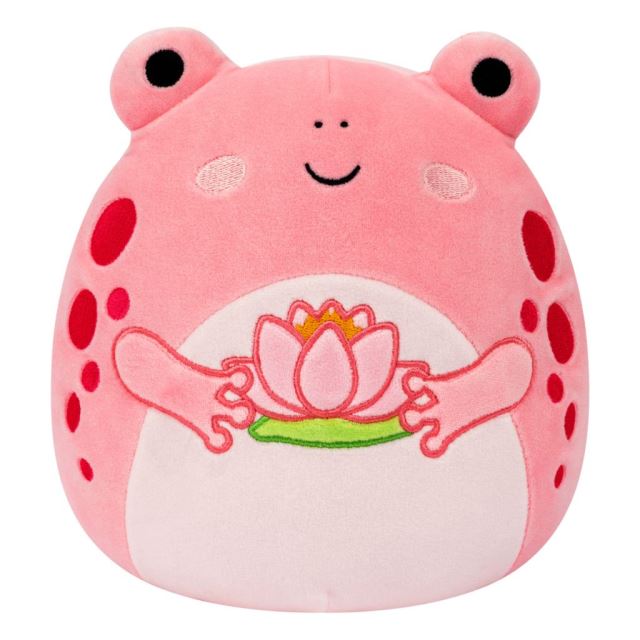 SQUISHMALLOWS Ružová žaba s leknom - Lonina