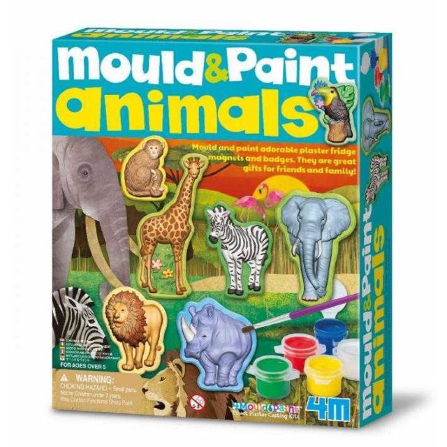 4M Výroba a maľovanie Safari