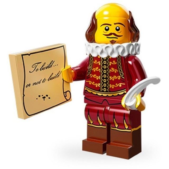 LEGO 71004 Minifigurka William Shakespeare