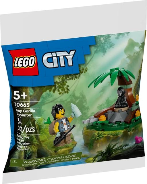 LEGO® CITY 30665 Stretnutie s mláďaťom gorily