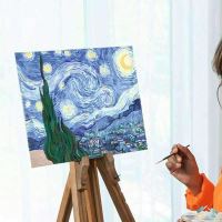 Ravensburger 23915 CreArt Vincent van Gogh: Hvězdná  noc (Malování na plátno) (3)