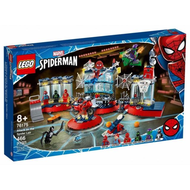LEGO Super Heroes 76175 Útok na pavoučí doupě