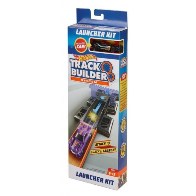 Hot Wheels Track Builder set doplňků Launcher Kit, Mattel FTF69