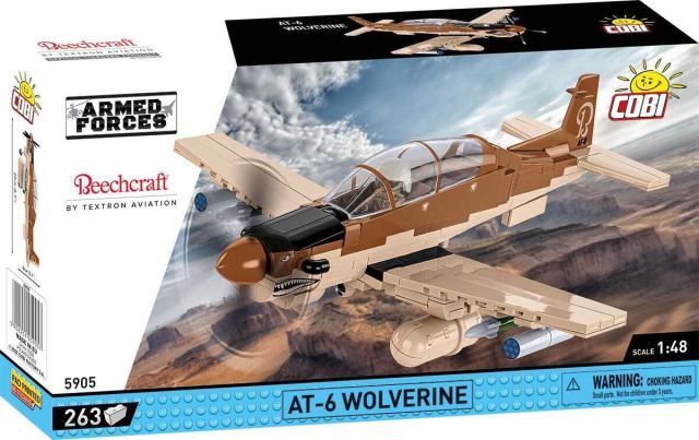 Cobi 5905 Armed Forces AT-6 Wolverine (Beechcraft), 1:48, 263 k