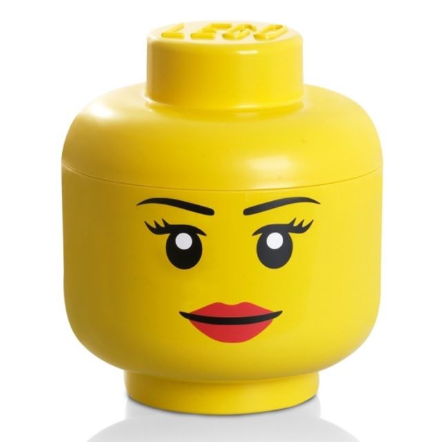 LEGO Box hlava Dívka velikost L