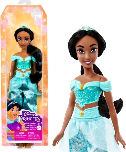 Mattel Disney Princess panenka Princezna Jasmína, HLW12