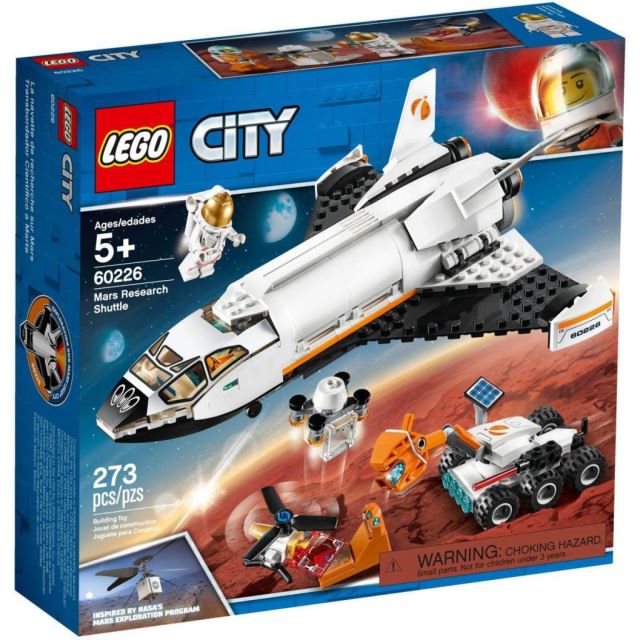 LEGO® CITY 60226 Raketoplán zkoumající Mars