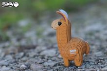 EUGY Lama 3D kartónová skladačka (5)