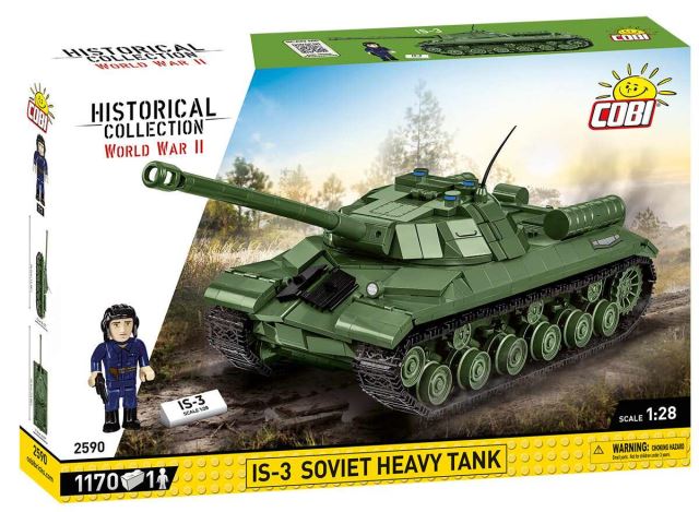 Cobi 2590 II WW IS-3, 1:28, 1170 k, 1 f