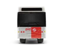 Kovový autobus PID Praha červený 8 cm (4)