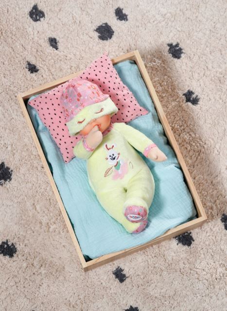 BABY born for babies Spinkáčik limetkový, 30 cm