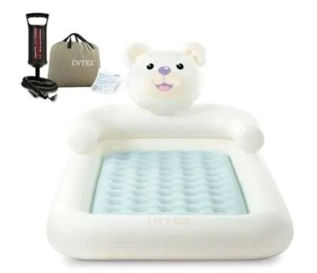 Intex 66814 Nafukovací cestovní postel pro děti Medvěd
