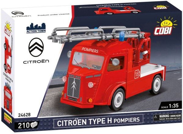 Cobi 24628 Citroën Type H (1947-1981) Pompiers, 1:35