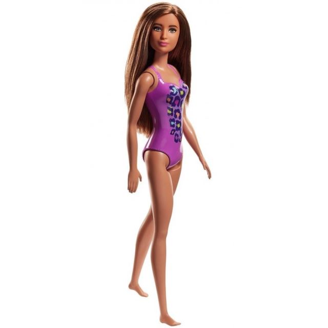 Barbie ve fialových plavkách Mattel, FJD98