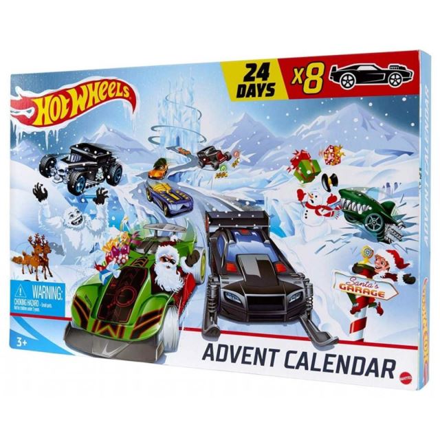 Hot Wheels Adventní kalendář, Mattel GJK02
