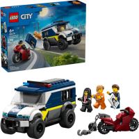LEGO® CITY 60479 Policajná dodávka na prevoz väzňov