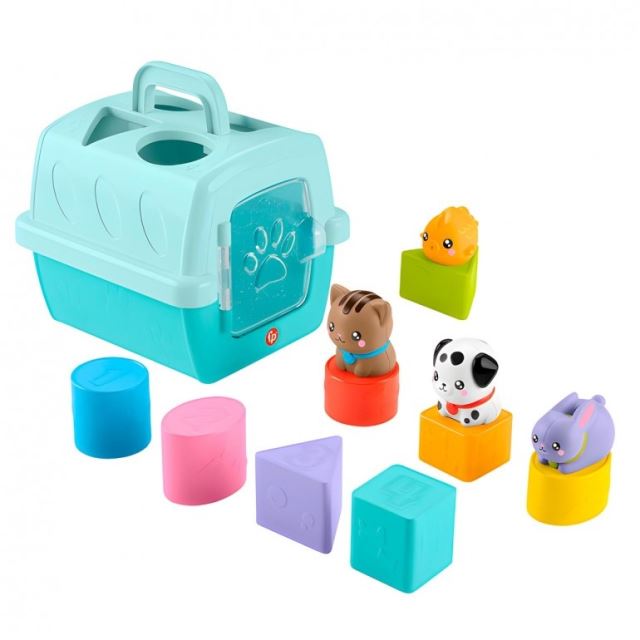 Mattel Fisher-Price® Vkládačka se zvířátky, HTW93