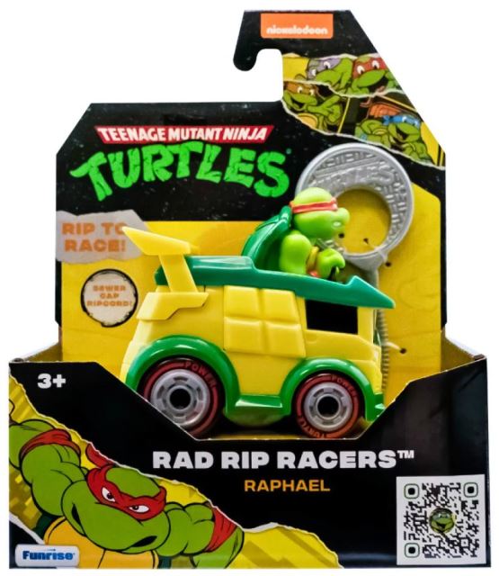TMNT Želvy Ninja natahovací autíčko Raphael