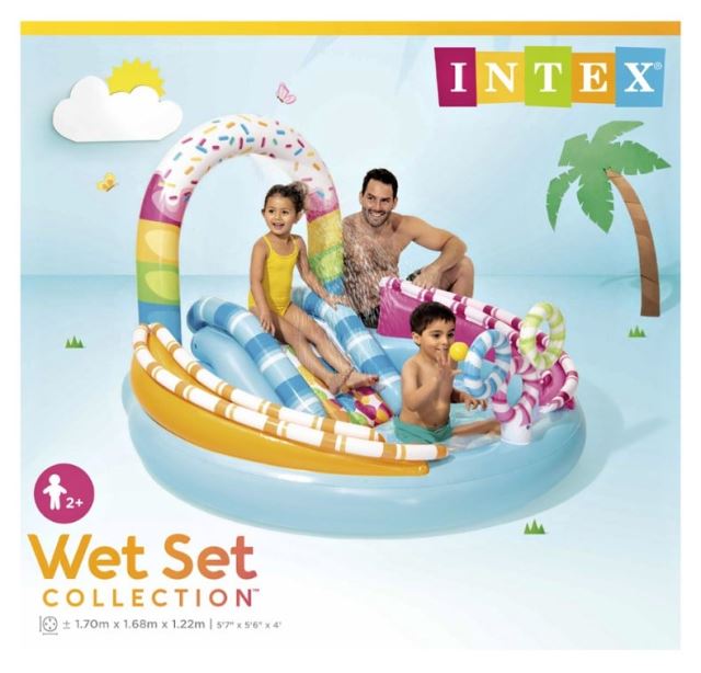 Intex 57144 Hrací centrum Candy 170 × 168 × 122 cm