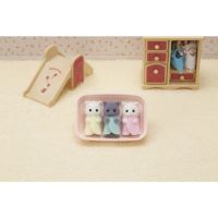 Sylvanian Families 5458 Trojčatá perzské mačky (2)