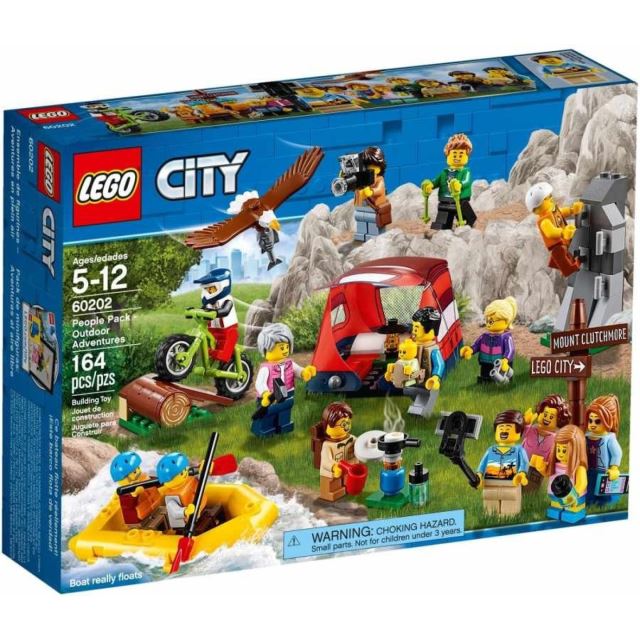 LEGO® CITY 60202 Sada postav – dobrodružství v přírodě