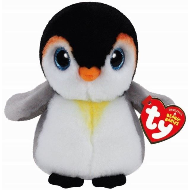 Plyšový tučňák Pongo s velkýma očima 15cm