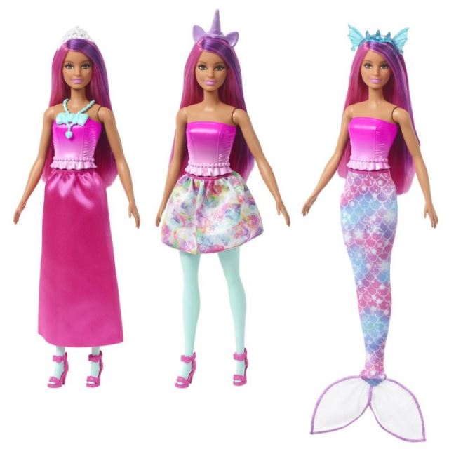 Mattel Barbie® HLC28 Panenka s pohádkovými oblečky
