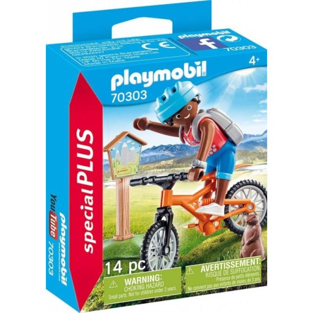 Playmobil 70303 Cyklista na horské túře
