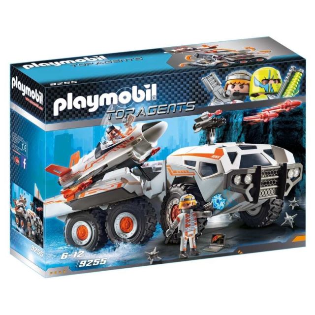 Playmobil 9255 Spy Team bojový vůz
