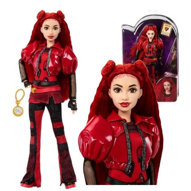 Mattel DESCENDANTS, RED dcera srdcové kráľovnej, HWT93