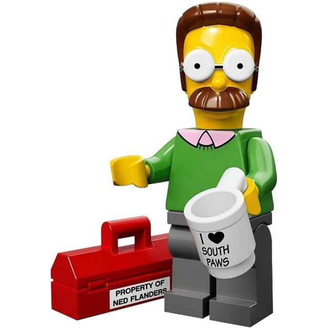 LEGO® Minifigurky Simpsons 71005 Ned Flanders