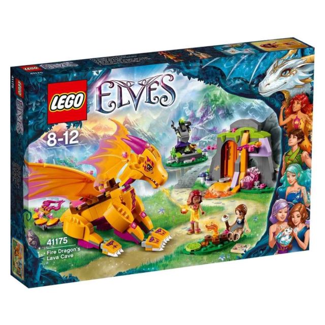 LEGO® Elves 41175 Lávová jeskyně ohnivého draka