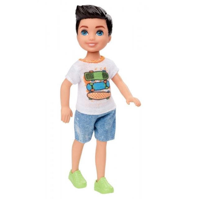 Barbie Chelsea kluk ve skate triku, Mattel GHV64