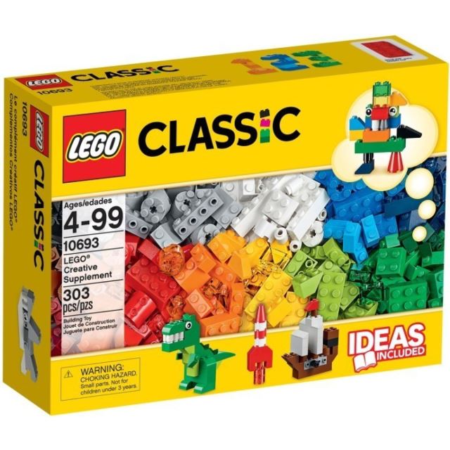 LEGO® 10693 Tvořivé doplňky, 303 kostek