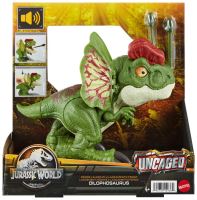 Mattel Jurský svet Vystreľujúci Dilophosaurus so zvukmi, HNT65/HNT66