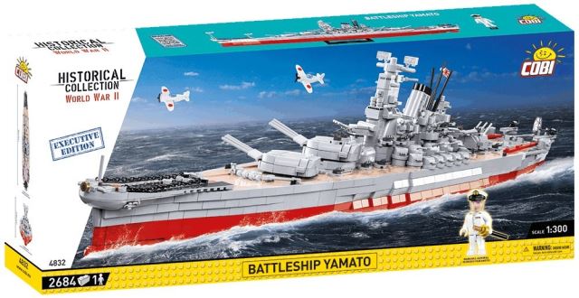 Cobi 4832 Japonská bitevní loď Jamato (Yamato)