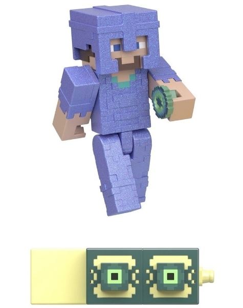 Mattel Minecraft Figurka DOBYVATEĽ STEVE 9cm, HLB14