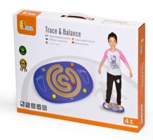 VIGA Drevená balančná doska s labyrintom (1)