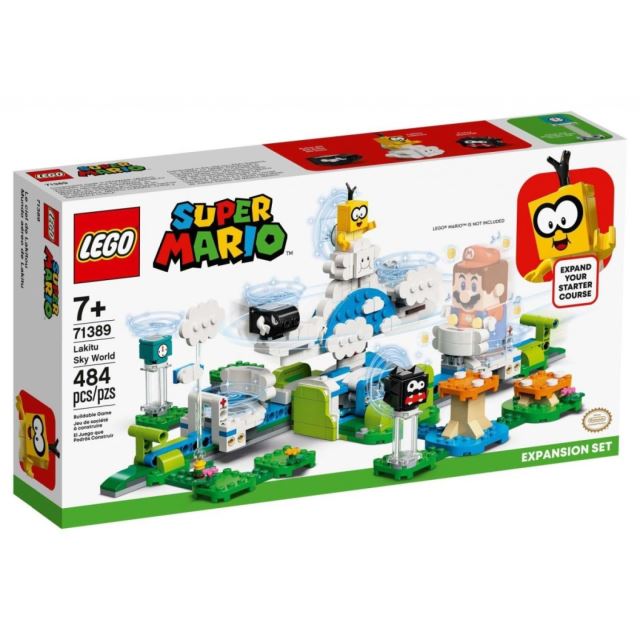LEGO SUPER MARIO 71389 Lakitu a svět obláčků – rozšiřující set