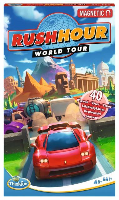 Ravensburger 76556 ThinkFun Rush Hour Magnetická cestovná hra