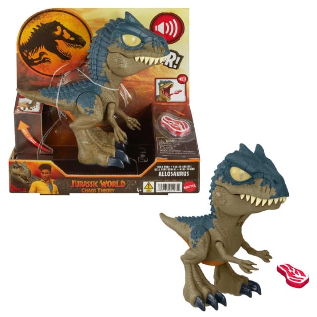 Mattel Jurský svět Řvoucí ALLOSAURUS, HVB45