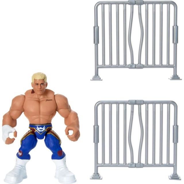 Mattel WWE KNUCKLE CRUNCHERS akčná figúrka Cody Rhodes, HWH24