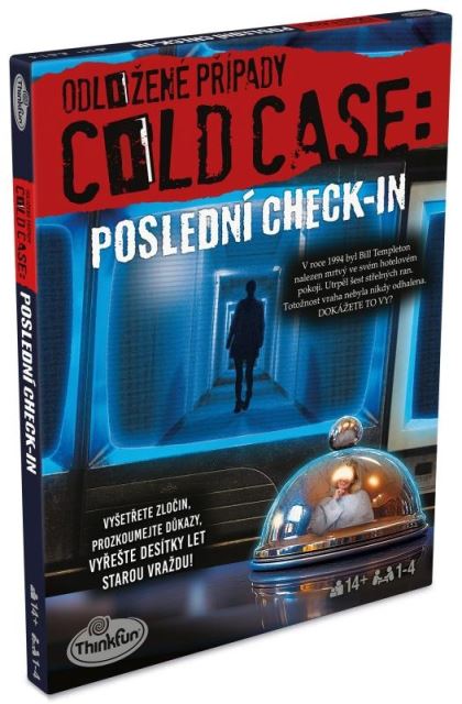Ravensburger 76693 ThinkFun Odložené prípady: Posledný check-in