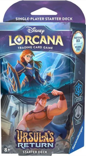 Disney Lorcana: Ursula's Return - Starter Deck Sapphire & Steel