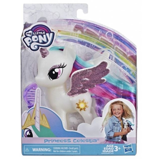 MLP My Little Pony Zářící princezna Celestia, Hasbro E5964/E5892