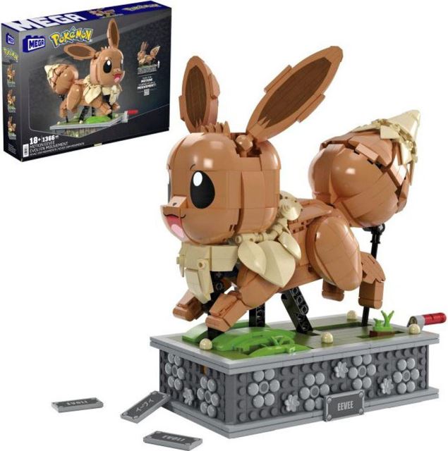 MEGA POKÉMON POHYBLIVÁ FIGÚRKA - EEVEE