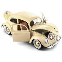 Burago VW KAFER-BEETLE 1955 BEIGE 1:18 (2)