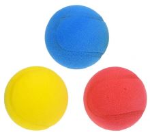 Loptička na soft tenis penový, priemer 7 cm