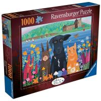 Ravensburger 01574 Puzzle Mačacie obchodík 1000 dielikov